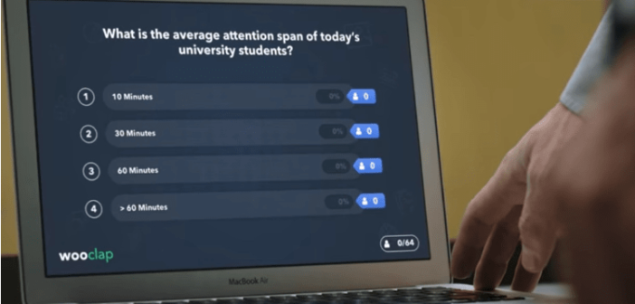 Enseigner à distance : Wooclap a donné la parole à un professeur