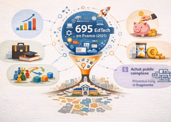 EdTech : une filière dynamique mais freinée par l’organisation du marché public